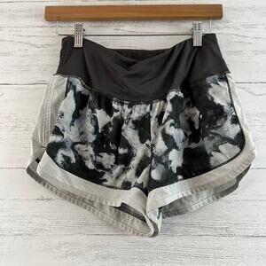 Champion Gray and White Tie Dye Athletic Shorts Size S